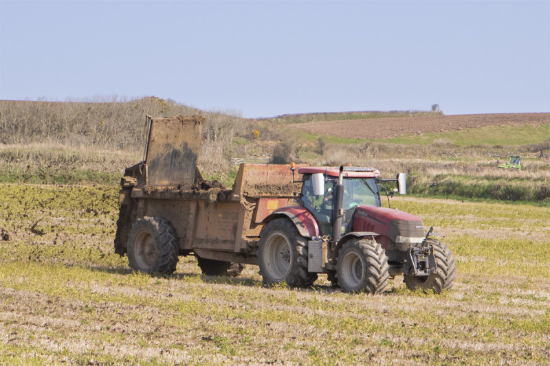 Week 12 - Muck Spreading near Prawle Point.jpg
