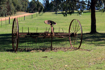 Vintage Horse Drawn - Stick Rake