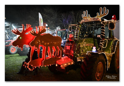 Tractor Kerst Licht Parade Werchter 2019