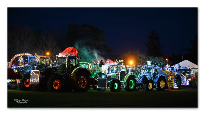 Tractor Kerst Licht Parade Werchter 2019