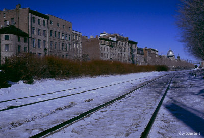 La voie ferre du Vieux-Port