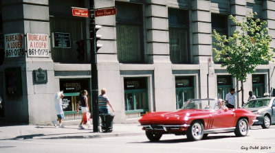Corvette rouge