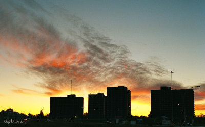 Coucher de soleil  Longueuil