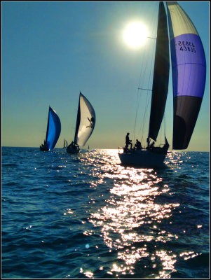 8-10-22 Race at sunset