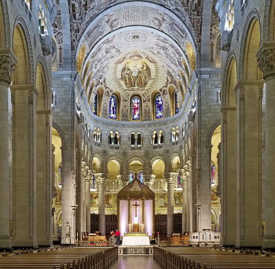 St Anne de Beaupre Inside Church