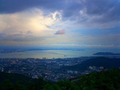 View from Penang Hill