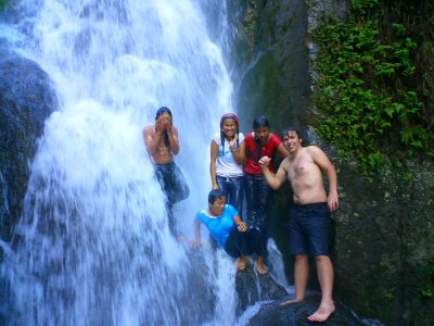 Waterfall - Tuk-tuk, Lake Toba, Sumatra