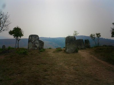 Plain of Jars - near Phonsavon (Haze)