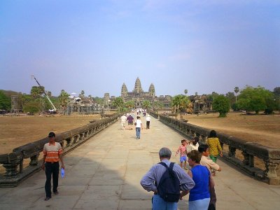 Leading to Angkor Wat