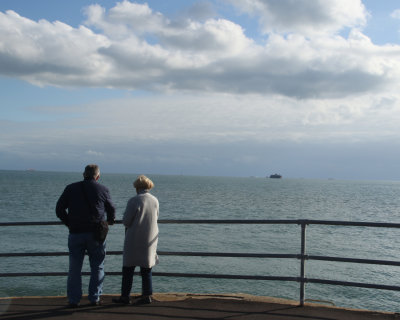 307. By the railings