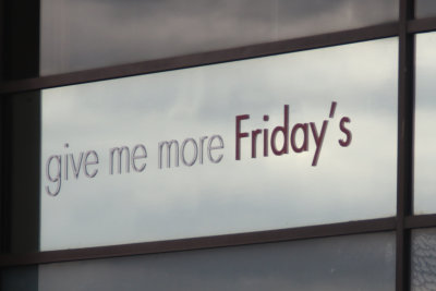 43. Give me more fridays