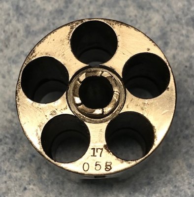 Cylinder Face and Serial Number