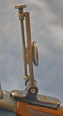 Mid Range Tang Sight Vernier Scale