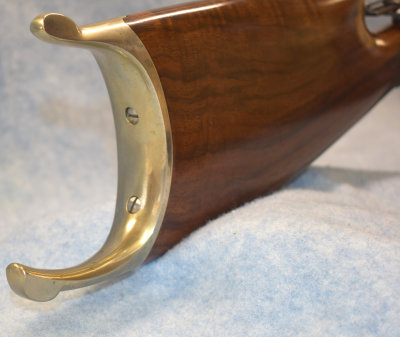 Zischang Butt Plate and Stock Detail