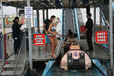 A ride on Brighton Pier.