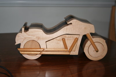 motorcycle bandsaw box