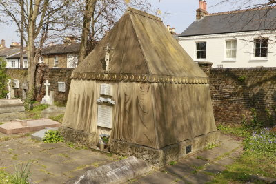 The tomb of Sir Richard Burton.