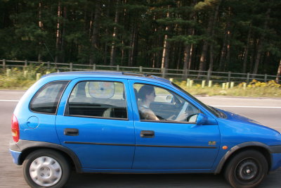 10th June 2020. 70 mph and she really concentrated on reading her letter.