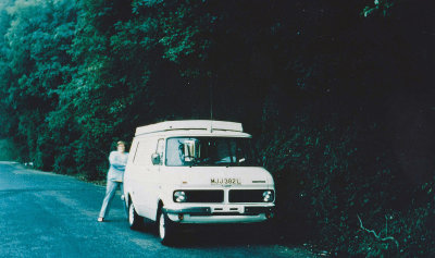 BEC and our first van.