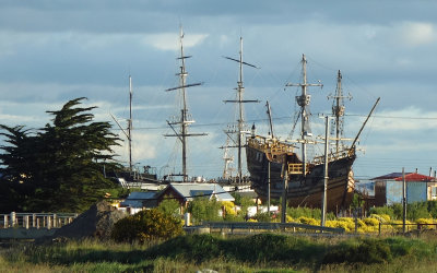 Magellan's ship replica