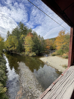 View from Northfield Covered Bridge