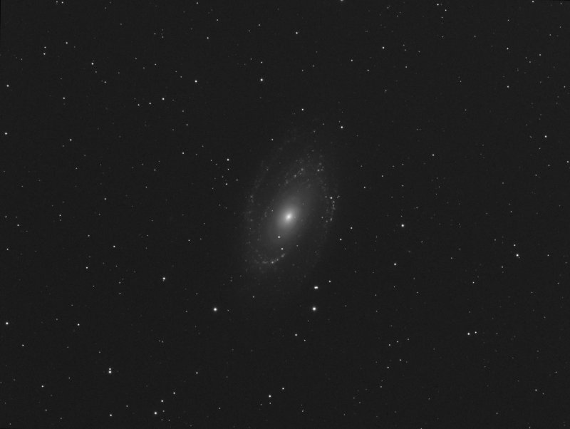M81 4 hours Ha data