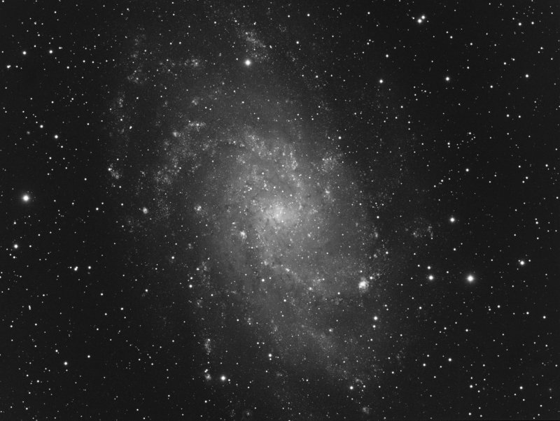 M33 Luminance and Ha full resolution
