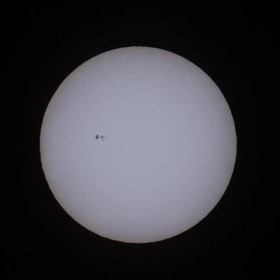 zonnevlek AR2297 - sunspot AR2297