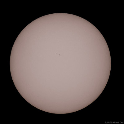 zonnevlek AR2757 - sunspot AR2757