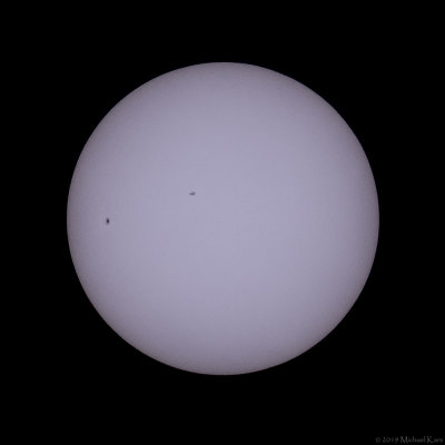 zonnevlekken AR2740/AR2741 - sunspots AR2740/AR2741s