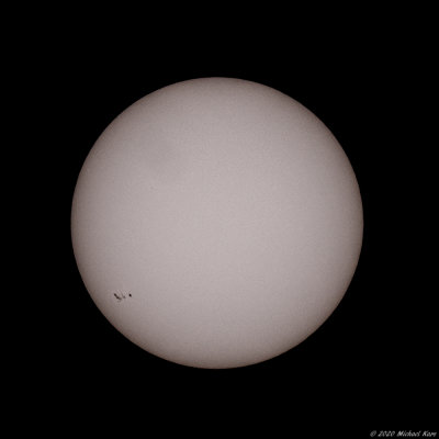 zonnevlek AR 2781 - sunspot AR 2781