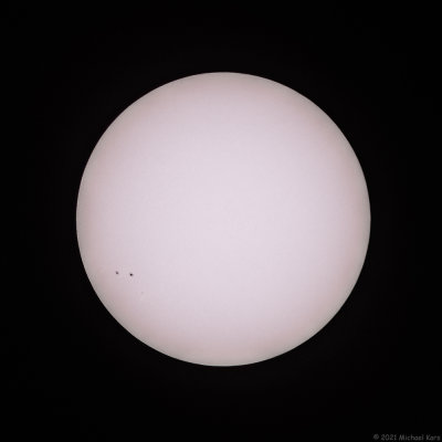 zonnevlek AR2835 - sunspot AR2835