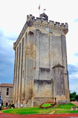 Imposing Tower With Ridiculous Clock