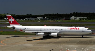 SWISS A340-300, HB-JMI