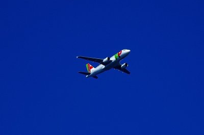 TAP's A319, Blue Skies