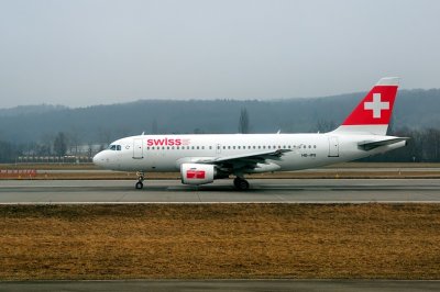 SWISS A319, HB-IPX, TO Run