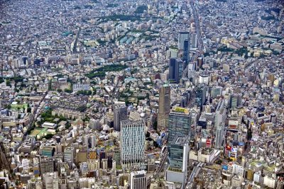 Tokyo Shibyua, Aerial-New Route