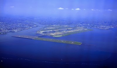 Haneda Airport Aerial