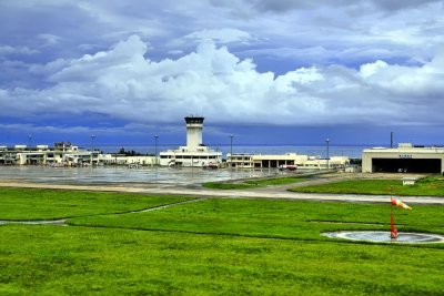 Ishigaki Airport, Big Thunderstorm