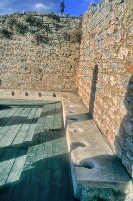 Roman Public Toilets, Roman Ruins
