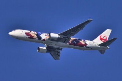 JAL, Boeing, B-767/300, JA622J, Mickey-Fantasia, Final Approach