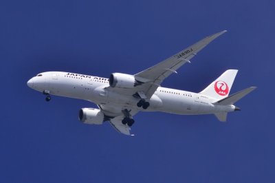 Japan Airlines, JAL, Boeing, B-787-8, JA830J, Unique Weather, Landing, Tokyo Haneda Airport, Tokyo, Japan