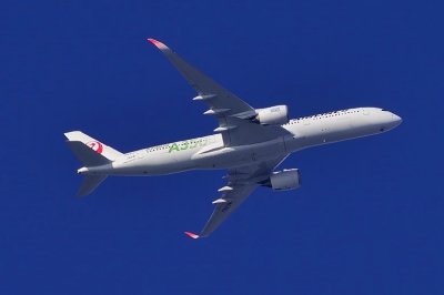 JAL, Airbus, A350,JA03XJ, Green