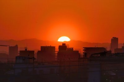 Sunset Over Tokyo