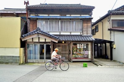 The Traditional House/Restaurant, and the Bicycle Man