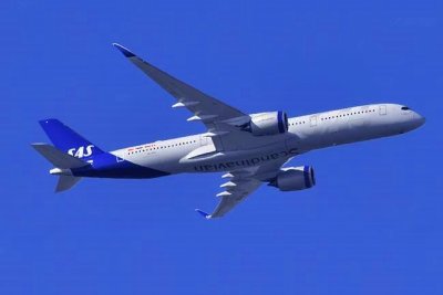 SAS, Airbus, A350-900, SE-RSD, Climbing