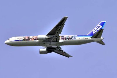 ANA's Boeing B-767/300, JA616A, Manga Livery