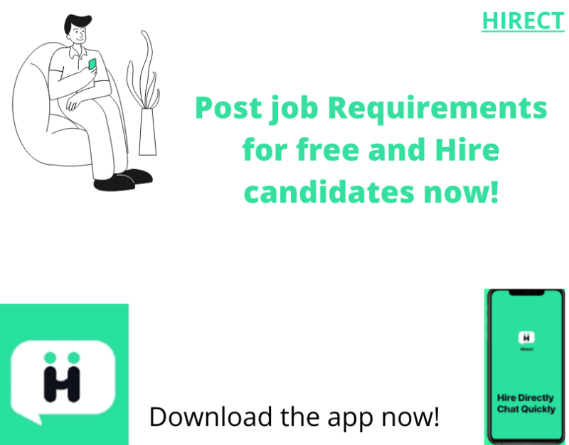 Post job Requirements for free and Hire candidates now