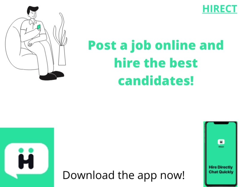 Post a job online and hire the best candidates!