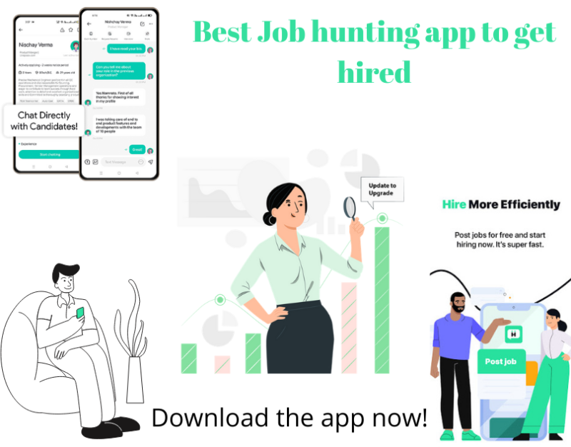 Best job hunting app to get hired!